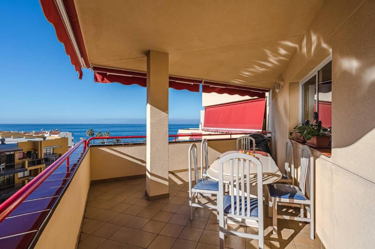 Cozy Beachfront Flat With Pool & Panoramic Sea View Terrace Apartment ปัวร์โตเดซานตีอาโก ภายนอก รูปภาพ